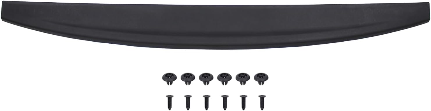 NewYall Rear Upper Tailgate Molding Spoiler Cap for Ram 1500 2017 2018, for Ram 1500 Classic 2019-2023, for Ram 2500 2018