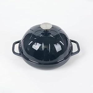 HAWOK Gusseisen-Brotofen mit Glockendeckel 25 cm