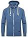 Yazubi Giacca in Felpa per Uomo Pullover Felpe con Cappuccio Cool Blu Giacca Jacob, Blu (Bijou Blue 2R183921), XS