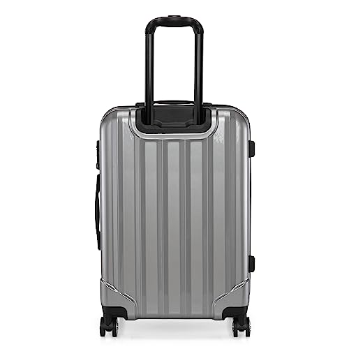 Image of Swissbrand Baden Range Grey Color Hard Medium Luggage