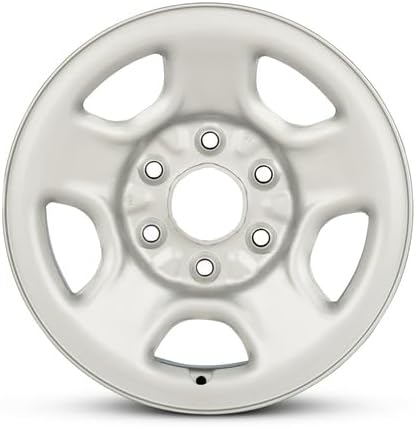 New 16x6.5 inch OEM Direct Replacement Steel Wheel - Recond for 2003-2005 Chevrolet Astro 6-139.7mm Silver 16 in Rim 9595393