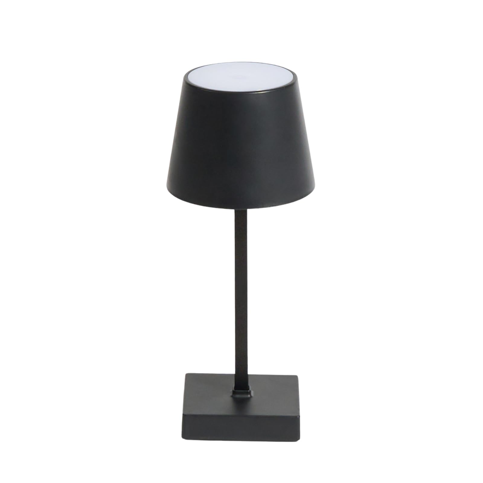 Ohs Black Cordless Table Lamps, Battery Operated Lamp Portable Led Light Decorative Waterproof Bedside Table Lamps For Bedroom Living Room Office Outdoor Use,