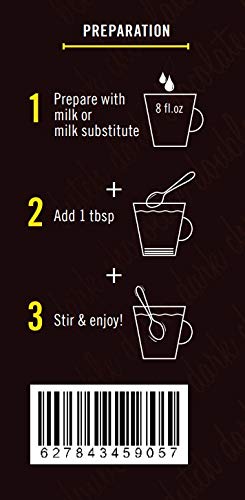 Miniatura 8 de Castle Kitchen Chocolate negro caliente sin azúcar (paquete de 2) a base de plantas premium, sin lácteos, sin gluten, mezcla de coca caliente