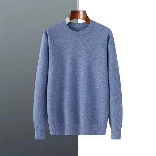 Men Sweater O-Neck Cashmere Sweaters Knit Knitwear Cashmere Pullovers4
