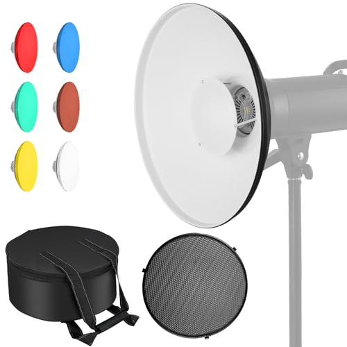 Soonpho 16inch/42cm Bowens Mount White Beauty Dish