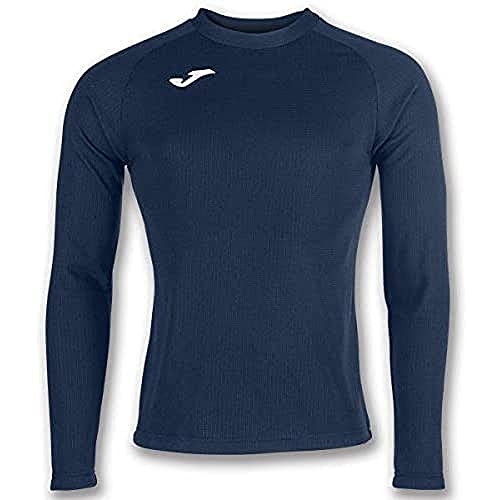 Joma101015.331.L Brama - Maglietta Termica in Pile, da Uomo, Blu Navy, L