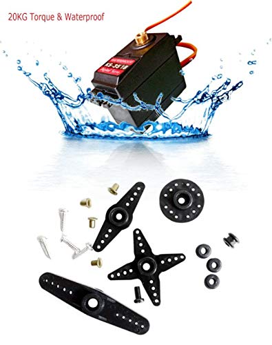 Heavenbird 20Kg Ks-3518 Rc Digital Servo Large Torque Full Metal Gear Waterproof 180 Degree Control Angle For Car Crawler Robot Toys Diy Model #TOP3