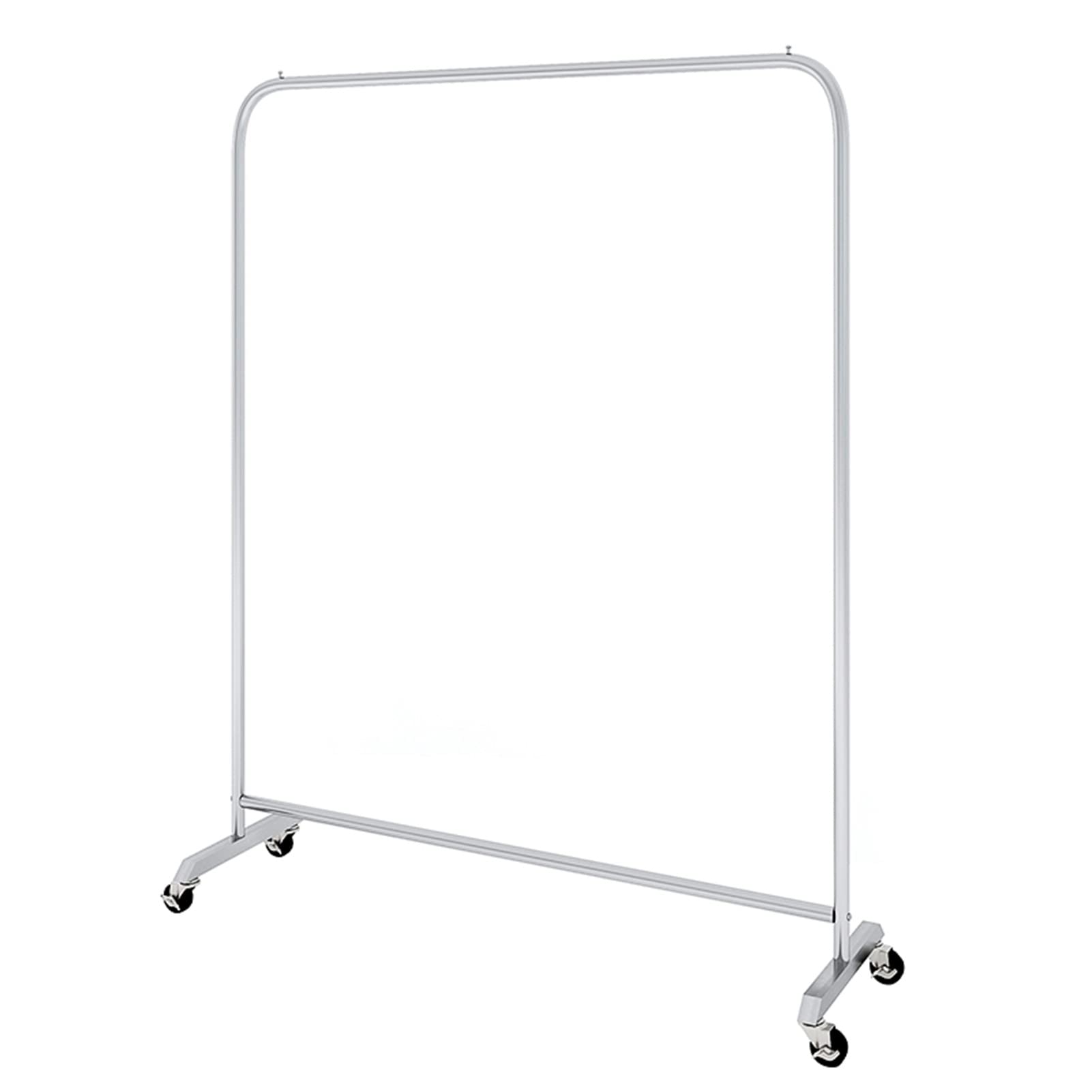 Perchero de acero inoxidable OUdini elegante y brillante de 100 cm para dormitorio