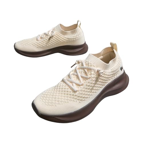 Image of Neeman's Knit Gliders Men Sneakers | Stylish Casual Shoes for Men with Airknit Breathable Upper | Anti-Skid EVA Sole Footwear | Lightweight Lace-Up Sneaker