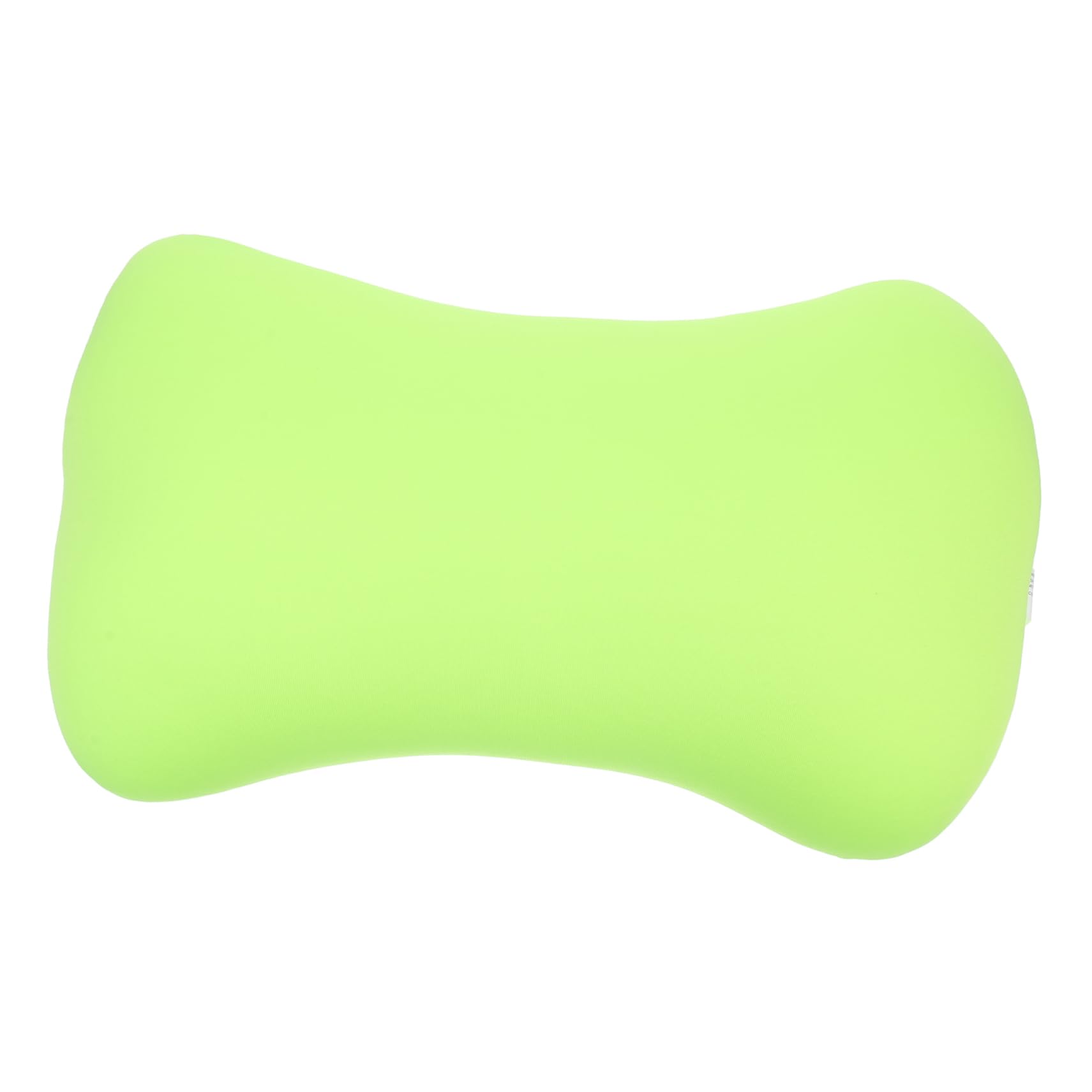 Almohada De Hueso Portátil para Camping Mini Tamaño Espuma De Partículas Verde Cómoda para Cuello Uso Al Aire Libre Oficina Viaje