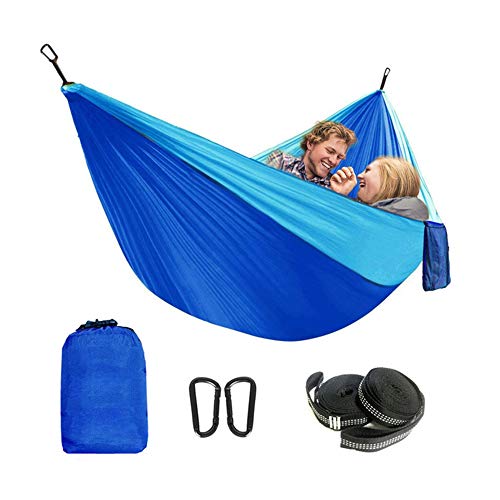 Hamac portable en nylon pour randonnée et intérieur contre le mal de dos