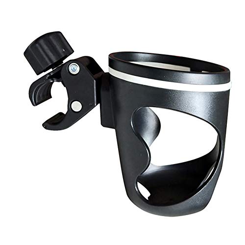 Fahrrad-Flaschenhalter, um 360 Grad drehbar, Getränkehalter für Kinderwagen, rutschfester Getränkehalter für Fahrräder, Kinderwagen,