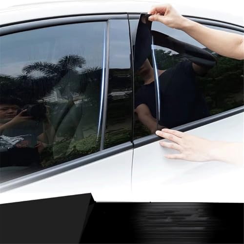 Adhesivos de pilares de coche BYD Dolphin para proteger y abrillantar ventanas 4