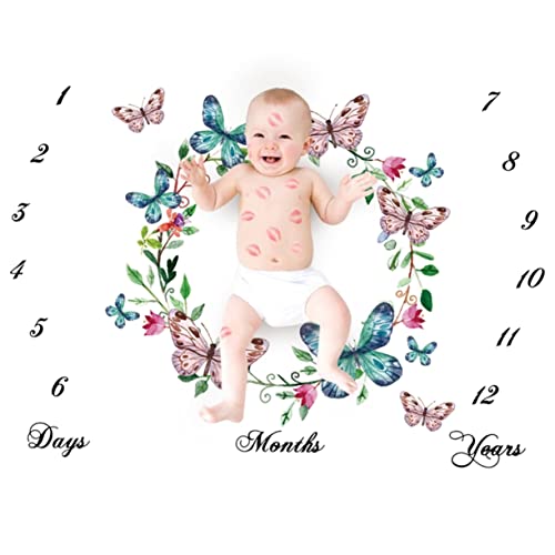 Couverture photo mensuelle bébé le cadeau de naissance idéal pour immortaliser ses premiers mois