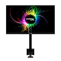 HyperX Armada 27– Gaming-Monitor–27 Zoll, QHD (2560x1440), 165Hz Bildwiederholfrequenz, IPS-Panel, 1ms Reaktionszeit, mit NVIDIA G-SYNC kompatibel, Tischhalterung im Lieferumfang enthalten