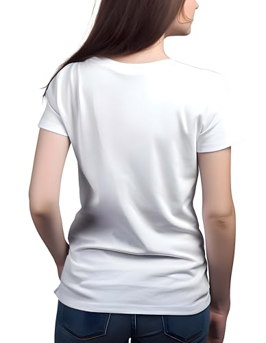Image of XENOVAURBAN Women Cotton Printed Regular Fit T-Shirt | Stylish Round Neck Graphic Tshirt - WRN-BUTGOD1