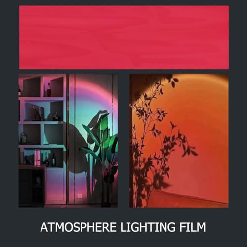 Die Sonne Geht Nie Unter Lampenfilm Gel De Cejas Overlays Transparenzfilm Farbfilter Rotlichtfilter Korrekturlichtfilter Farbbeleuchtungsfilter Blitz Haustierfilter Das Haustier ARTIBETTER