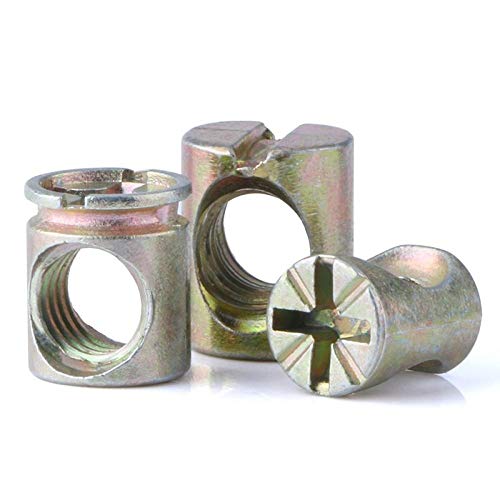 Connecteur d'écrou de meuble, écrou de marteau, écrou de tête de marteau, Yuanzhu, écrou de marteau-M8 * 15