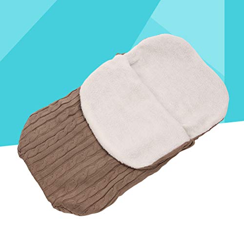 TOYANDONA 1 pç Saco de Dormir Respirável Tricô Quente Grosso Saco de Dormir Fleabag para Bebês Recém