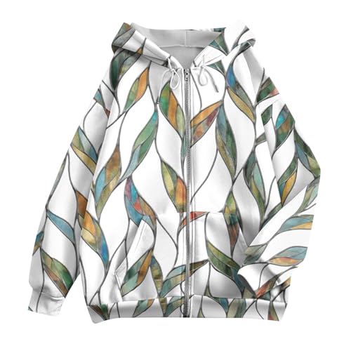 Zip Up Hoodie Women Casual Oversized Sweatshirts - Fall Fashion Fleece Lined Jacket - Thick Warm Coat Winter Clothing
