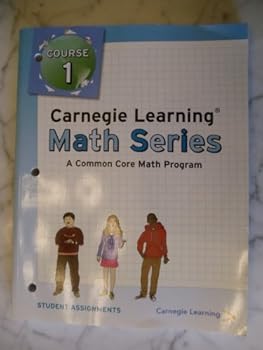 Paperback Carnegie Learning Math Series, a Common Core Math Program, Course 1, STUDENT ASSIGNMENTS Book