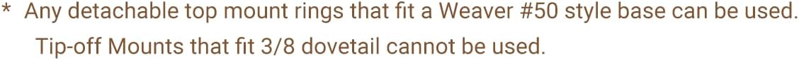 Cantilever Scope Mount Base Fits for Henry Golden Boy with Weaver Style, Durable, Easy Installation, Preserves Classic Aesthetics, and Enhances Your Accuracy