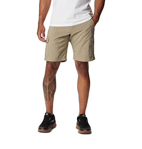 Columbia Men's Silver Ridge Utility Cargo Short, Tusk, 38