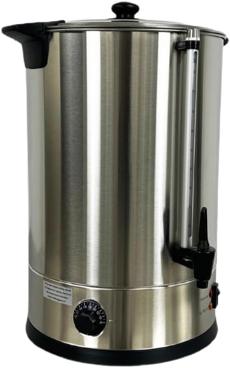 Commercial Electric Water Boiler, 25L Capacity, 1500W, Stainless Steel, Adjustable Thermostat 30-110°C CF-WBS280-EK