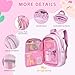 Girls Backpack for School - Kawaii Bookbag Cute Large Capacity - Travel Backpack for Elementary Primary Middle School