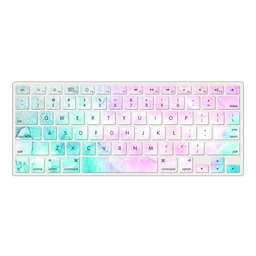 Carcasa MacBook Air 15 M2 arcoíris con protector de teclado para estudiar y trabajar 3