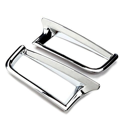 Behave Car Fog Light Covers,Rear Fog Light Kit for Cars Fit for Honda 2015 2016 CRV Trim,Pack of 1 Pair of Chrome Trim Fit for Honda Fog Lights