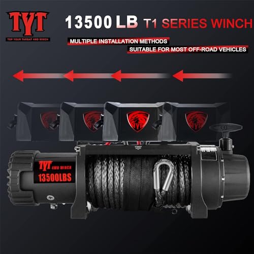 Tyt PP3PL10001 T1 Series Winch 13500 Lb Electric Winch thumb #2