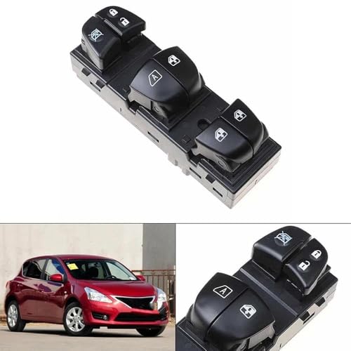 Commande lève-vitre principal avec rétroéclairage LED pour Sylphy et Tiida