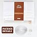 Yotache White Hanging Magnetic Screen Door Fit Doors 48 x 80, Screen Size 50