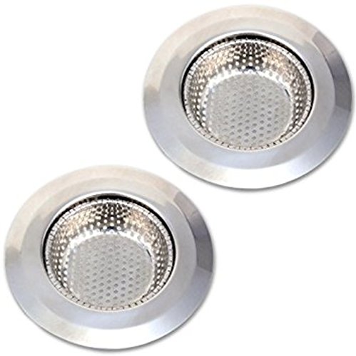 Colador de acero inoxidable para cocina, 2 piezas 4.5" miniatura 3
