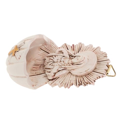 Alipis Décoration Murale Catholique Bénitier Décors Catholiques Bénitier En Résine Bénitier Pour La Communion À Domicile