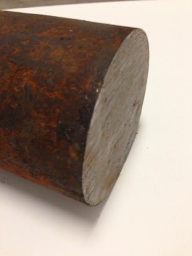 A105/LF2 Round Bar ASTM A350 Carbon Steel Heat Treated with MTR Size 2-3/4"OD (69.850mm), Length: 24 Inches, Remnant