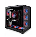 Pro Tech Solution Shadow Gaming PC – Intel i5-12400F, RTX 5060 Ti OC 8GB, ASUS Prime H610M-A WiFi DDR5, 16GB DDR5 5600MHz RAM, 1TB Gen4 NVMe SSD, 650W 80+ Bronze PSU, Aerocool P500C ARGB Case, Win 11