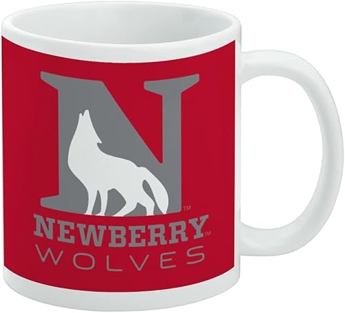 Vista 287 de Taza de cerámica con el logotipo principal de la Universidad de St. John, taza de regalo novedosa para café, té y bebidas calientes, 11oz, blanca