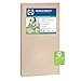 Sealy Soybean Serenity Foam-Core Infant/Toddler Crib Mattress - Hypoallergenic Soy Foam, Extra Firm, Plastic-Free Cover with Organic Cotton Fibers, Waterproof, Allergy Barrier, 52"x28"