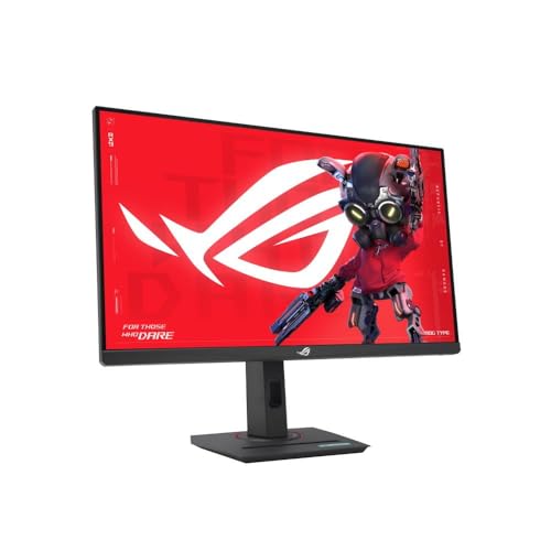 ASUS ROG Strix XG27UCS 27 Zoll Gaming Monitor (4K UHD 3840x2160, 160Hz, 1ms GTG, Fast IPS, ELMB Sync, USB-C, G-Sync kompatibel, HDR, DisplayWidget, Stativanschluss)
