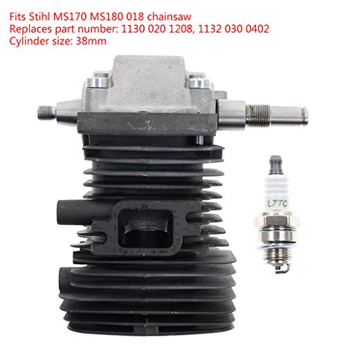 Vilebrequin MS180 haute résistance pour moteur thermique tronçonneuse 170 - 5