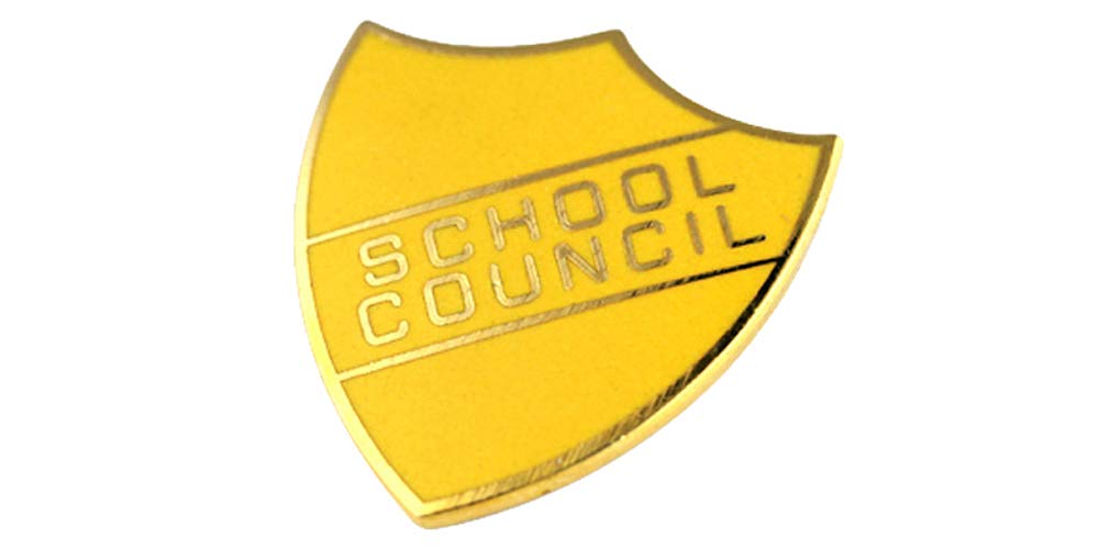 School Council School Shield Badge Handmade Vitreous Enamel