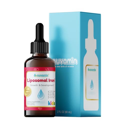Nuvamin A New Form of Vitamin NUV000 Liposomal Iron Supplement