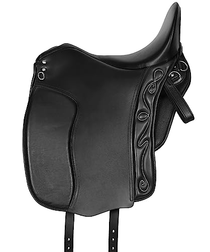 Wanderreitsattel A&M Reitsport 1133 aus Leder mit wechselbarem Kopfeisen