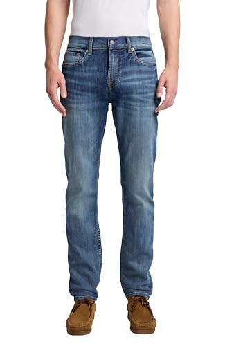 7 For All Mankind Men's Airweft Slimmy Slim Fit Jeans