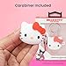 iFace Sanrio Friends Special Edition Silicone Protective Cover [ Compatible with Apple AirTag ][Cute Character Case] [Carabiner Keychain Clip Included] - Hello Kitty