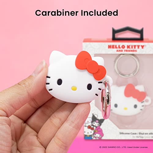 iFace Sanrio Friends Special Edition Silicone Protective Cover [ Compatible with Apple AirTag/AirTag 2][Cute Character Case Holder] [Carabiner Keychain Clip Included] - Hello Kitty by iFace - Used condition - Image 4