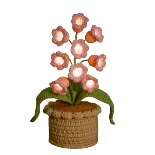 Decoración de flores de ganchillo de alta calidad para interiores exclusivos