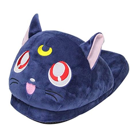 WANHONGYUE Anime Cosplay House Slippers Furry Indoor Slip On Shoes for Women and Men 1 Cover